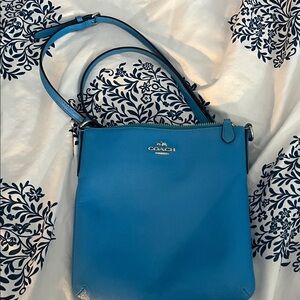 Coach Vibrant Blue Crossbody Bag